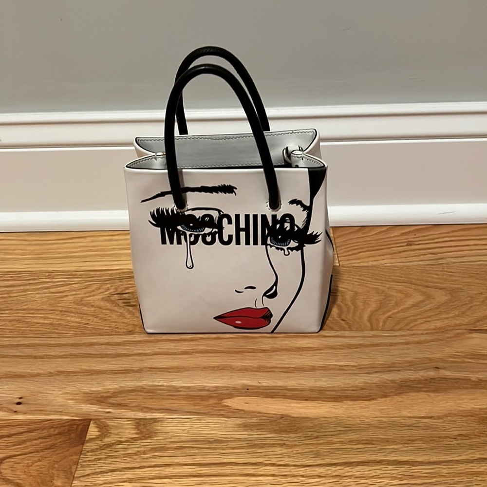 Moschino Capsule Series mini cross body bag. Good condition.